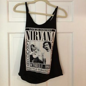 Nirvana tank top